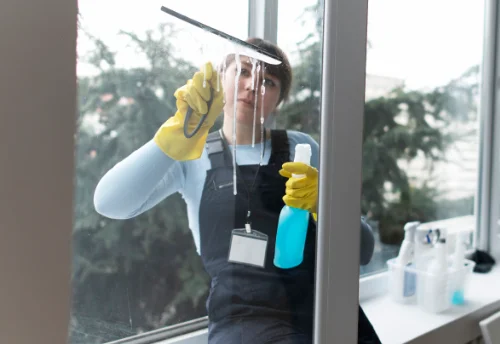 Nettoyage de vitres intérieures et extérieures à Paradou